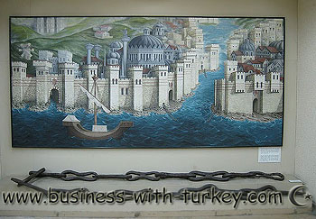 Reconstrucion  imajinaria del grand palacio en Constantinopla