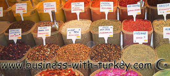 Spices from Turkey