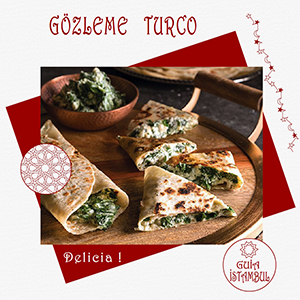Gözleme Turco - Culinaria Turca 