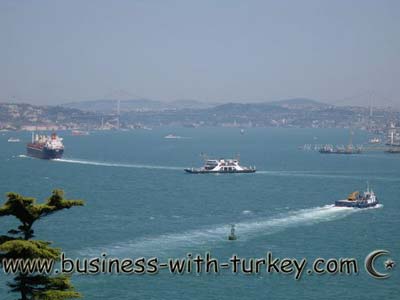 One of the Bosphorus bridges