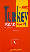 Mapa das Estradas da Turquia
